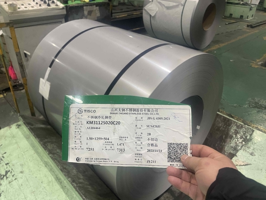 420 Stainless Steel Coil Strip And Sheet Material JIS SUS420J1 SUS420J2
