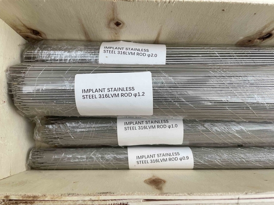 316LVM ASTM F138 Stainless Steel Rod Bar And Wire UNS S31673