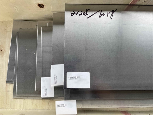 ASTM F139 316LVM UNS S31673 Stainless Steel Sheet ( Plate ) For Surgical Implants