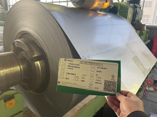 Stainless 410 Cold Rolled Steel Strip In Coil