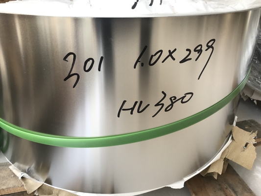 DIN EN 10151 X10CrNi18-8 (1.4310 ) Stainless Spring Steel Strip In Coil