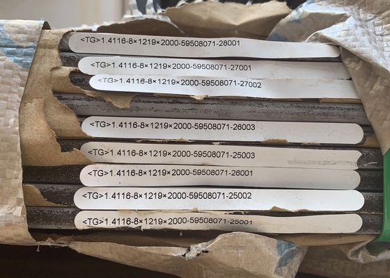 High Carbon EN 1.4116 Stainless Steel Sheet DIN X50CrMoV15 Plate