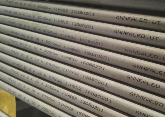 Edelstahl-Rohr/Rohr ASTM A268 TP430 TP405 TP410S TP410 TP420 TP431 TP446