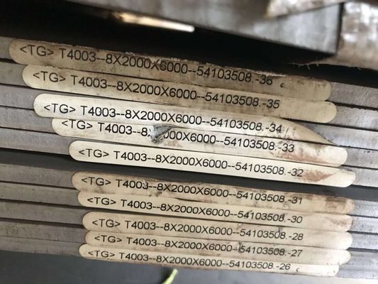 Warm gewalzte Edelstahl-Platten en 1,4003 UNS S41003 (Blätter)