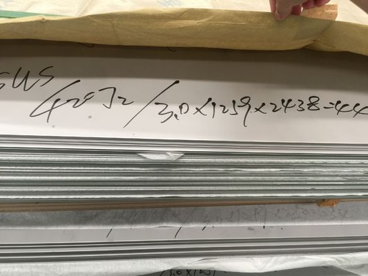Martensitische verhärtbare Edelstahlbleche und Platten JIS SUS420J2