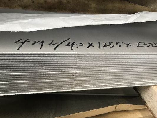 Bedecken warm gewalzte Edelstahl-Platte und Schnitt ASTM A240 409 zu den Längen